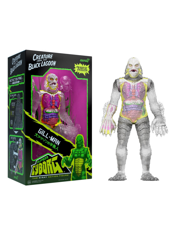 アメコミ Super7 Gill-Man X-Ray Action Figure Gill-Man Rises From Super7 With “X-Ray Action!” – COMICON